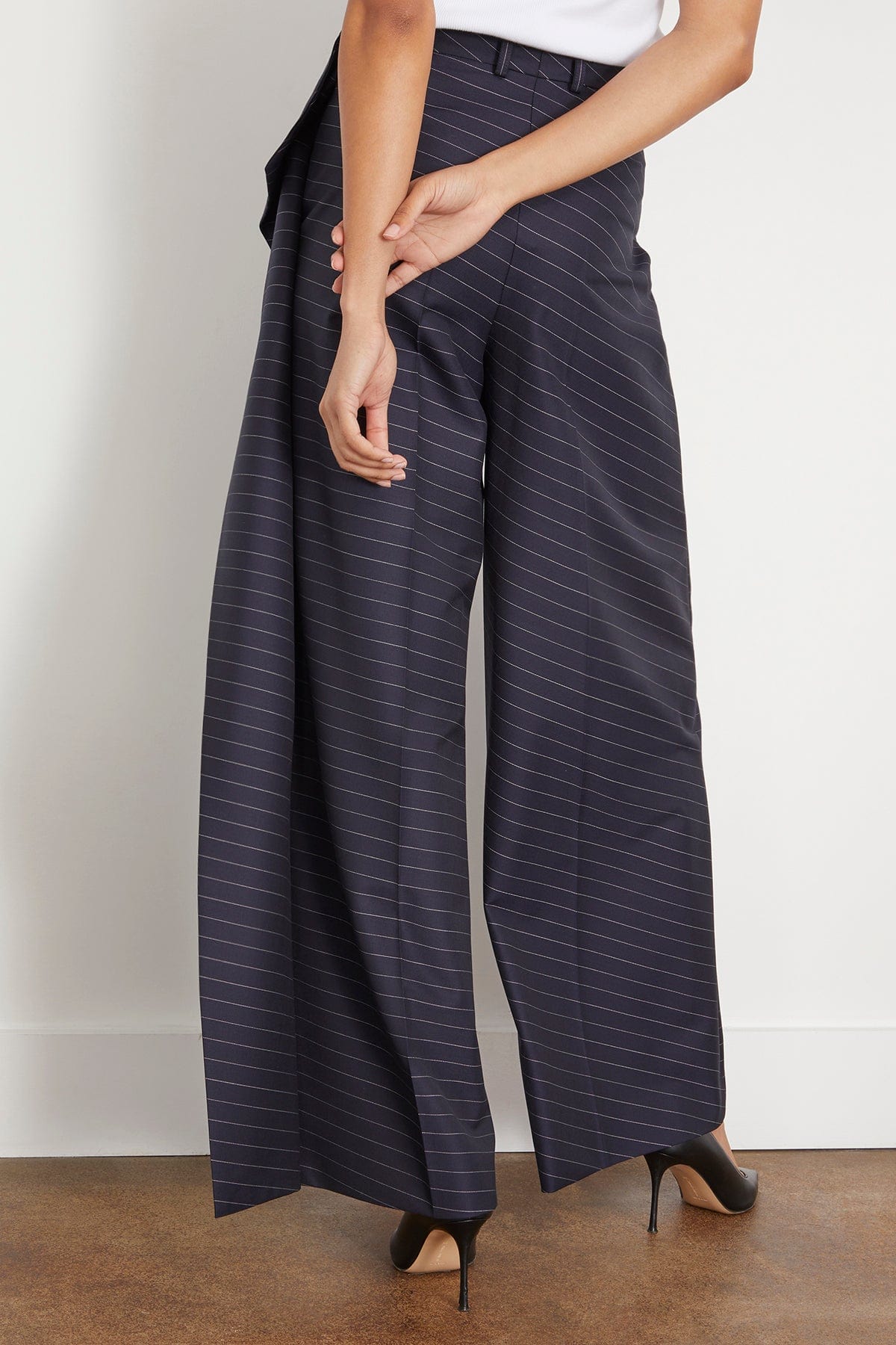 Side Panel Trousers in Navy