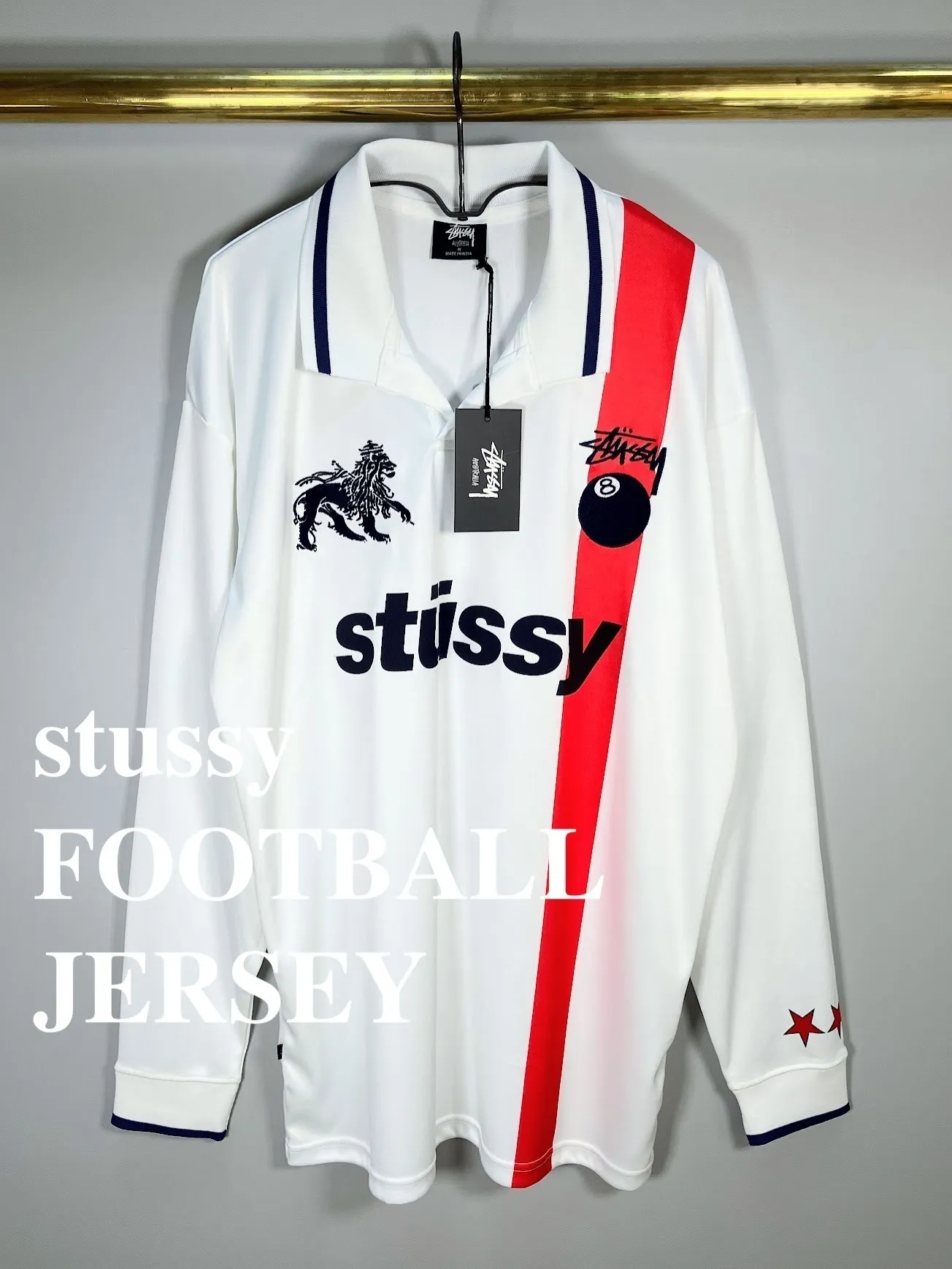 STUSSY  |Unisex Street Style Long Sleeves Logo Skater Style Tops