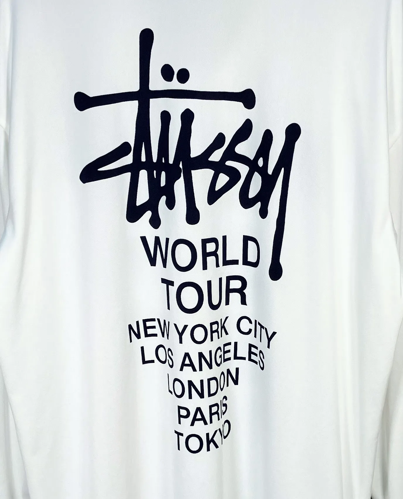 STUSSY  |Unisex Street Style Long Sleeves Logo Skater Style Tops